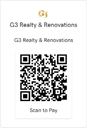 QR code G3 Realty & Renovations - Branded QR Code
